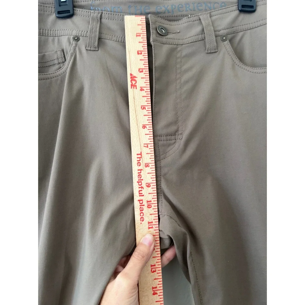 Prana Brion Hiking Outdoor Utility Pants in Brown SZ 34 - Picture 7 of 10